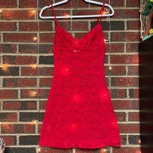 Victoria’s‎ Secret Red Lace Nightie Négligée